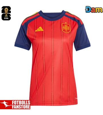Spanien Hemmatröja Dam VM 2026 Kortärmad